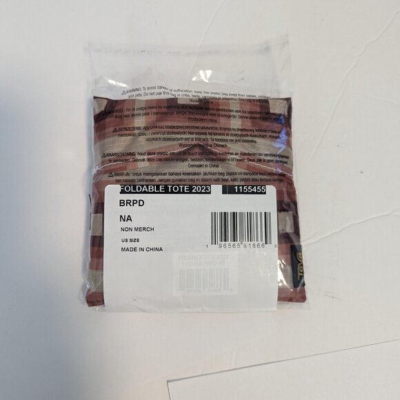 Teva Nylon Tote Bag Geometric Desert Print Packable NWT - Picture 4 of 5